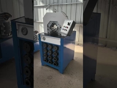 5.5kw पीएलसी नली दबाने वाली मशीन हाइड्रोलिक पाइप 4kw इंटेलिजेंट कंट्रोल सिस्टम 3 इंच CBK-120