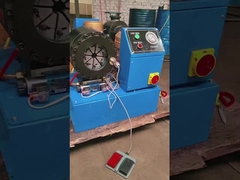 स्टेनलेस स्टील पाइप नली crimping मशीन P38 लट नली crimper उच्च सटीकता