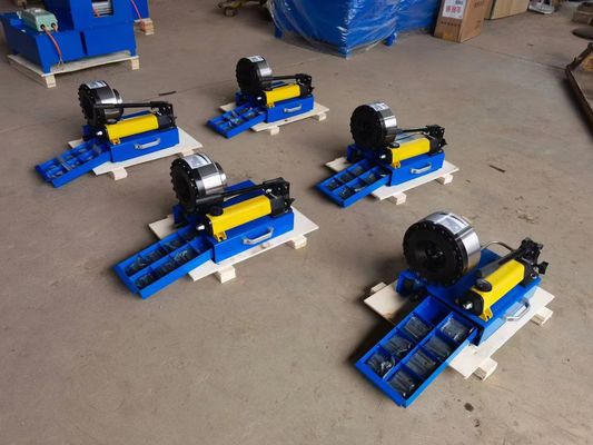 2 इंच मैनुअल एसी नली क्रॉपर 600t हाइड्रोलिक फिटिंग प्रेस मशीन 10pcs / H FY-51CSD