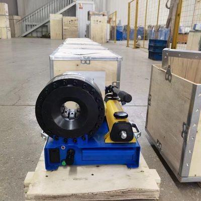 CE प्रमाणित 200KG मैनुअल होज़ क्रिम्पिंग मशीन आयाम 550 X 670 X 555 Mm