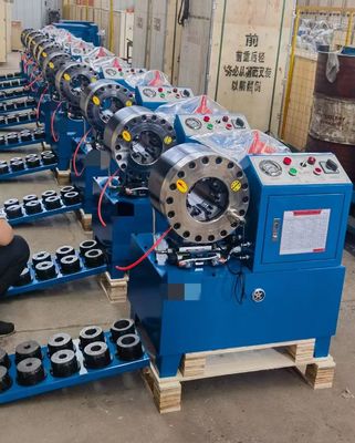 600T DX68 नली क्रिमिंग मशीन 6 - 51 मिमी 2.5L / 5L / 10L आउटपुट वॉल्यूम के साथ पंप