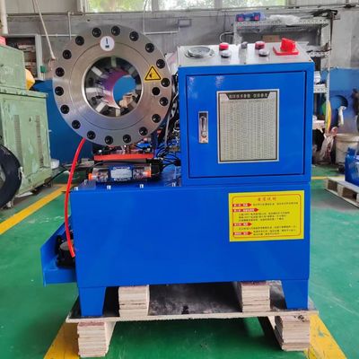DX68 नली क्रिमिंग मशीन 10 सेट सटीक मरने अधिकतम उद्घाटन 114 मिमी कॉम्पैक्ट डिजाइन
