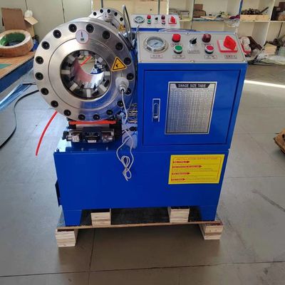 dx68 नली क्रिमिंग मशीन तेल पंप के साथ नली क्रिमिंग मशीन दबाव 31.5Mpa तक