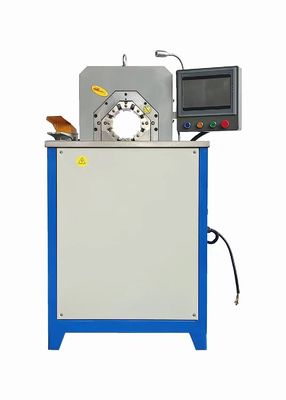 एक बार क्रिमिंग एसी नली क्रिमिंग मशीन 6-76 मिमी क्रिमिंग रेंज के लिए 5.5KW मोटर पावर
