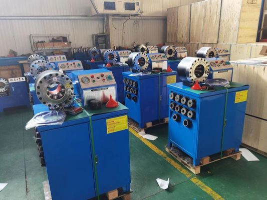 अच्छी कीमत बहुमुखी रबर नली Crimping मशीन वोल्टेज विकल्प 220v/240v/380v/415v ऑनलाइन