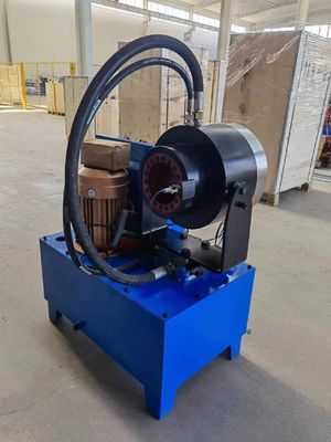 अच्छी कीमत खराब वातावरण की स्थिति प्रयुक्त 1-90 मिमी क्रिमिंग रेंज हाइड्रोलिक स्टील पाइप क्रिमिंग मशीन आकार 950*750*1050 मिमी है ऑनलाइन