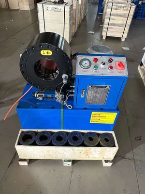 इलेक्ट्रिक 200pcs/h कार्य दक्षता 800T हाइड्रोलिक नली Crimping मशीन के साथ 6-76 मिमी Crimping रेंज के लिए