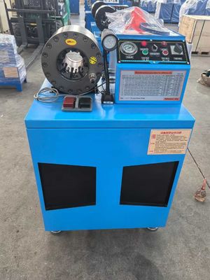 2 इंच 10 डाई नई मॉडल बड़ी शक्ति 4 Kw पोर्टेबल नली crimping मशीन / नली crimper