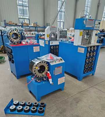 अच्छी कीमत DX68 हाइड्रॉलिक होज़ क्रिम्पर जिसमें 315 बार ऑयल पंप प्रेशर, 220v/240v/380v/415v वोल्टेज विकल्प और 10 डाइज़ हैं ऑनलाइन