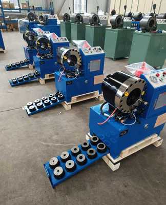 उच्च स्थायित्व के लिए नई प्रौद्योगिकी फोर्जिंग प्रक्रिया और वेल्डिंग बिंदुओं के बिना एक टुकड़ा के साथ 2 इंच हाइड्रोलिक नली क्रिमपर