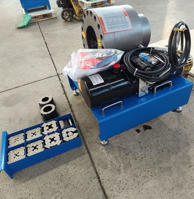 अच्छी कीमत 600T Crimping Force Hydraulic Hose Crimping Machine with 0.01mm Accuracy and 30mpa System Pressure ऑनलाइन