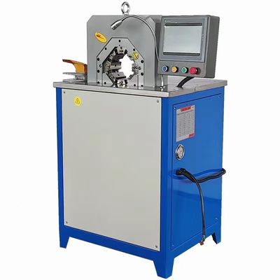 अच्छी कीमत 6mm नली दबाने वाली मशीन PLC 4kw हाइड्रोलिक नली प्रेस CBK-51B ऑनलाइन
