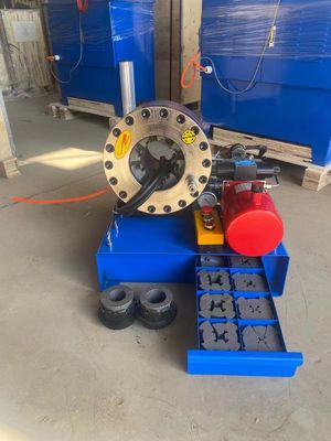 पोर्टेबल 12V नली क्रॉपर 24v हाइड्रोलिक क्रिम्पिंग मशीन 4 परतें 51cz