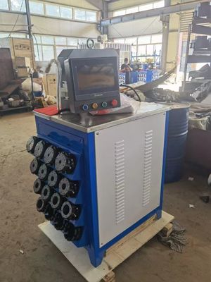 अच्छी कीमत 3 इंच 5.5kw हाइड्रोलिक पाइप क्लैंप प्रेसिंग मशीन 4kw CBK-120 ऑनलाइन