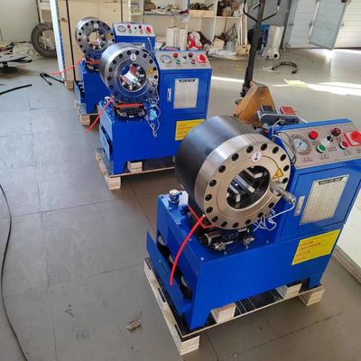 हल्के DX68 नली crimping मशीन 200 पीसी/घंटा कार्य दक्षता