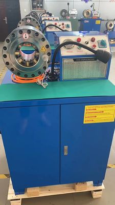 अच्छी कीमत 310KG इलेक्ट्रिक हाइड्रोलिक नली Crimping मशीन वोल्टेज 220v / 240v / 380v / 415v वैकल्पिक ऑनलाइन