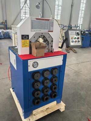 अच्छी कीमत 2 इंच बटन कंट्रोल सिस्टर्म 5.5kw/7.5kw 300 Pieces/H के साथ फास्ट चेंज मोल्ड्स टूल्स हाइड्रोलिक नली Crimping मशीन ऑनलाइन