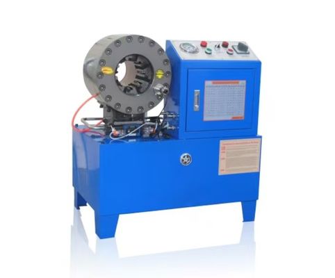 2 इंच 10 मर जाता है DX68 नली crimping मशीन नली crimper दक्षता
