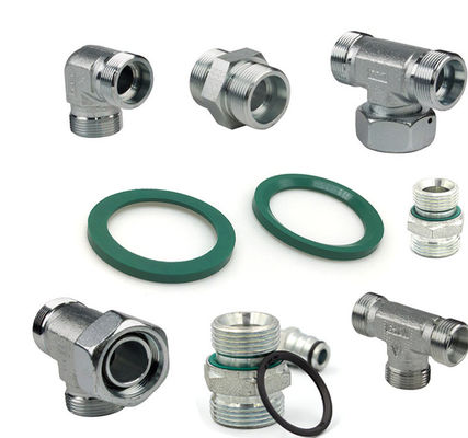 तेल गैस क्षेत्र सीलिंग रबर ओ रिंग्स के साथ Avilable आकार C/S DIN 3869 ED रिंग 14 आकार 8 से 60 तक नीला रंग