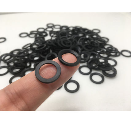 30N/mm FFKM / NBR / FKM DIN 3869 ED-RING 21 तेल गैस क्षेत्र सील रबर O रिंग काले रंग का आकार 8 से 60