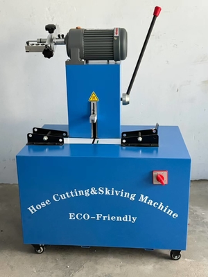 अच्छी कीमत 2-इंच इलेक्ट्रिक रबर नली काटने और स्कीविंग मशीन 128kg 380V/220V ऑनलाइन