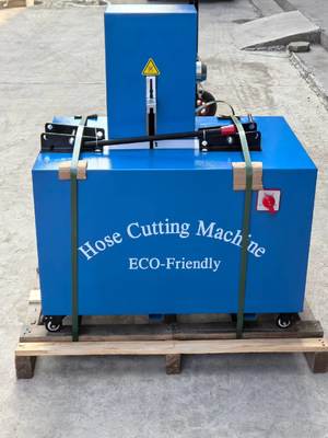 2 इंच स्वचालित नली काटना और स्किविंग मशीन 6-51 मिमी