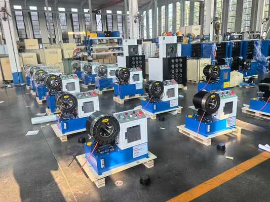 DX68 नली क्रिमिंग मशीन 6-51 मिमी 2 इंच हाइड्रोलिक क्रिमर