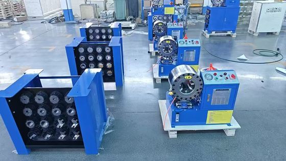 2 इंच P38 हाइड्रोलिक होज़ क्रिम्पिंग मशीन 1/4 से 2 इंच रेंज