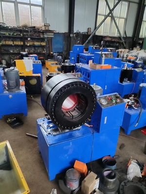 अच्छी कीमत स्टील इलेक्ट्रिक पाइप क्रिमपिंग मशीन 220V/380V 1000psi 6 इंच पाइप के लिए ऑनलाइन