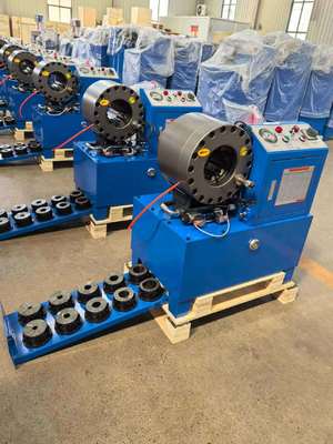 अच्छी कीमत DX68 नली क्रिम्पिंग मशीन जिसमें 6-51 मिमी क्रिम्पिंग रेंज, 2 इंच क्षमता और 10 डाइज़ शामिल हैं ऑनलाइन