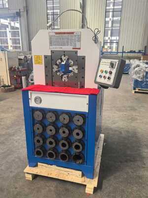 अच्छी कीमत 755*1045*1630 एमएम आयाम और 1 वर्ष की वारंटी के साथ 1250 किलोग्राम भारी ड्यूटी नली क्रिमपिंग मशीन ऑनलाइन