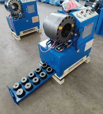 नई प्रौद्योगिकी फोर्जिंग प्रक्रिया और 220v/240v/380v/415v वोल्टेज विकल्पों के साथ DX68 मोबाइल हाइड्रोलिक नली क्रिमपिंग मशीन