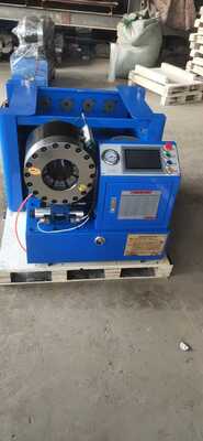 अच्छी कीमत 2.5 इंच हाइड्रोलिक नली क्रिमपिंग मशीन तेजी से परिवर्तन मोल्ड उपकरण और 10 विनिमेय मोल्ड के साथ बहुमुखी क्रिमिंग के लिए ऑनलाइन