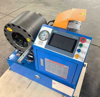 6-51mm Hydraulic Hose Crimping Machine with Fast Change Mould Tool and 10 Dies for Versatile Crimping