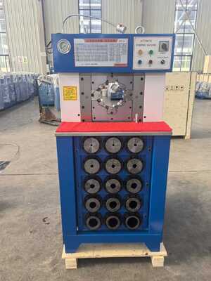 अच्छी कीमत कुंजी नियंत्रण प्रणाली हाइड्रोलिक नली क्रिम्पिंग मशीन, 6-76 मिमी क्रिम्पिंग रेंज और कुशल क्रिम्पिंग के लिए 165 मिमी अधिकतम उद्घाटन के साथ ऑनलाइन